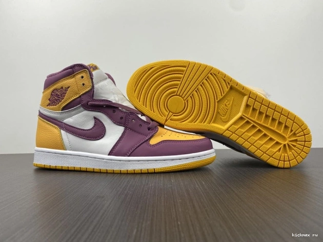 Rep MAX Jordan OG 1 Air Brotherhood High 555088-706 0818